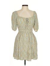 Faithfull the Brand Women Yellow Casual Dress 8