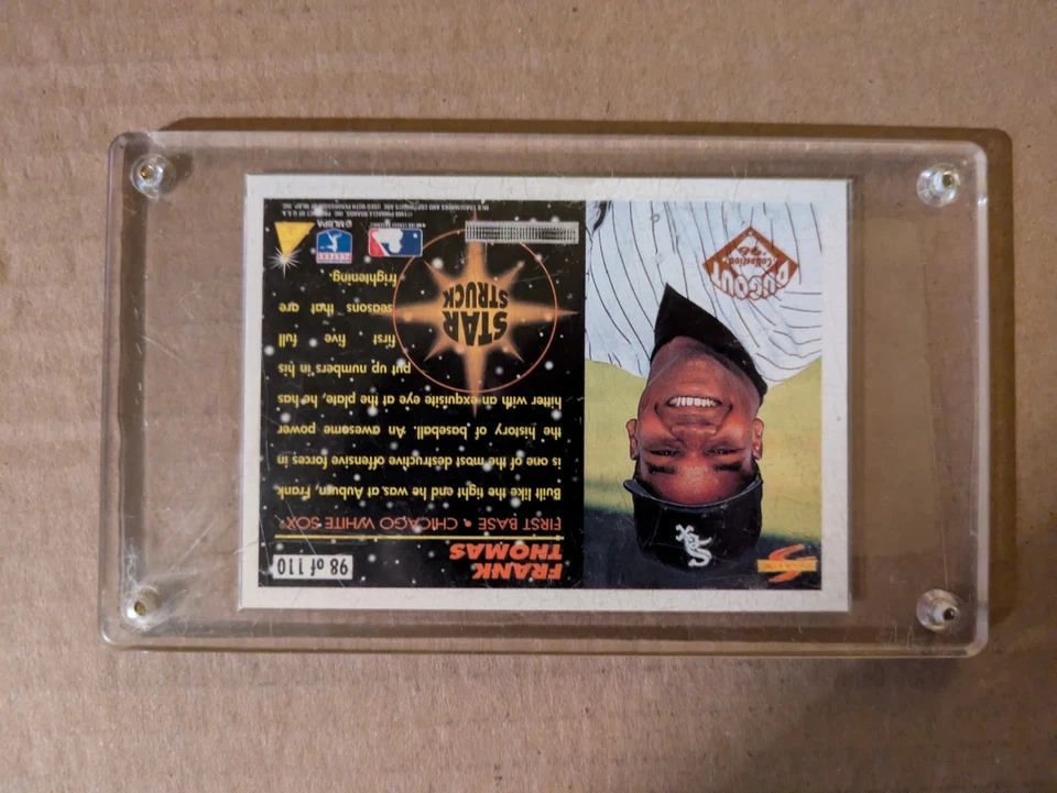 Pinnacle Frank Thomas 1996 ¡Prueba de artistas! Foto 3 de 3