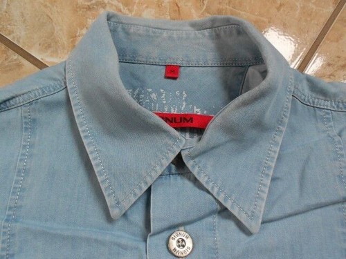 EC195 Signum Rouge Chemise M Denim Bien - Photo 1/1
