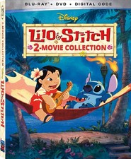 Lilo & Stitch 2-Movie Collection (Blu-ray + DVD + Digital) New