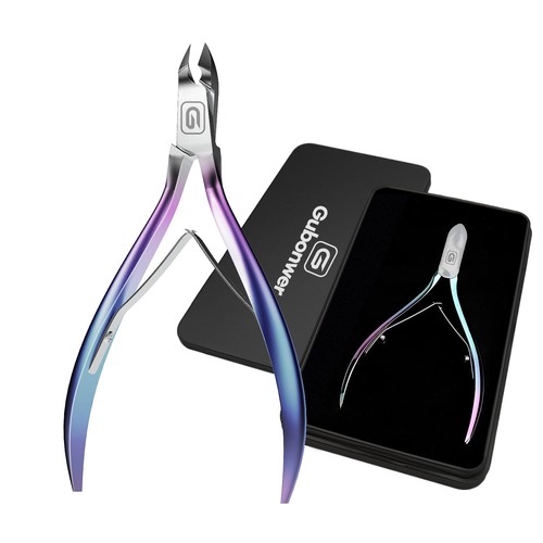 Cuticle Trimmer 3/4 Jaw Extremely Sharp Cuticle Nippers Scissors Stainless St...