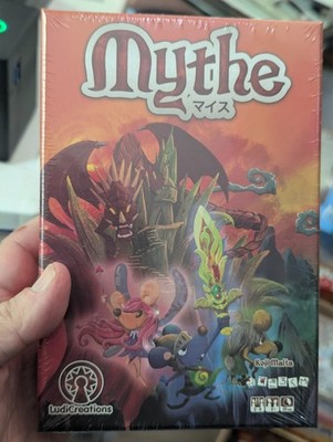 MYTHE Push Your Luck and Hand Management Board Game SEALED 2012 Ludi Creations