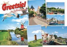 Greetsiel in Ostfriesland Postkarten Möwen W...