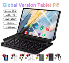 Nouveau 5G 16GB + 1TB tablette 10.36 pouces Android 13.0 Bluetooth 12000mAh 10co