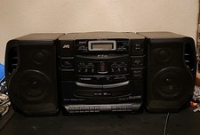 JVC PC-XC30 Boom Box 6-CD Changer AM/FM Radio Dual Cassette Portable