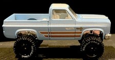 Hot Wheels 83 Chevy Silverado CUSTOM Lift, Wheels Tires Real Riders