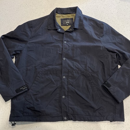 Rag & Bone, Vintage Rag & Bone Men's ArkAir Bomber Jacket - Black - Size XXL Waterproof