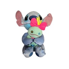 Disney Lilo  Stitch 23" Plush Stitch Hugging Scrump Doll Stuffed Toy