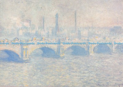 D253839 Waterloo Bridge Sonnenlichteffekt Claude Monet Collection of McMaster Univ