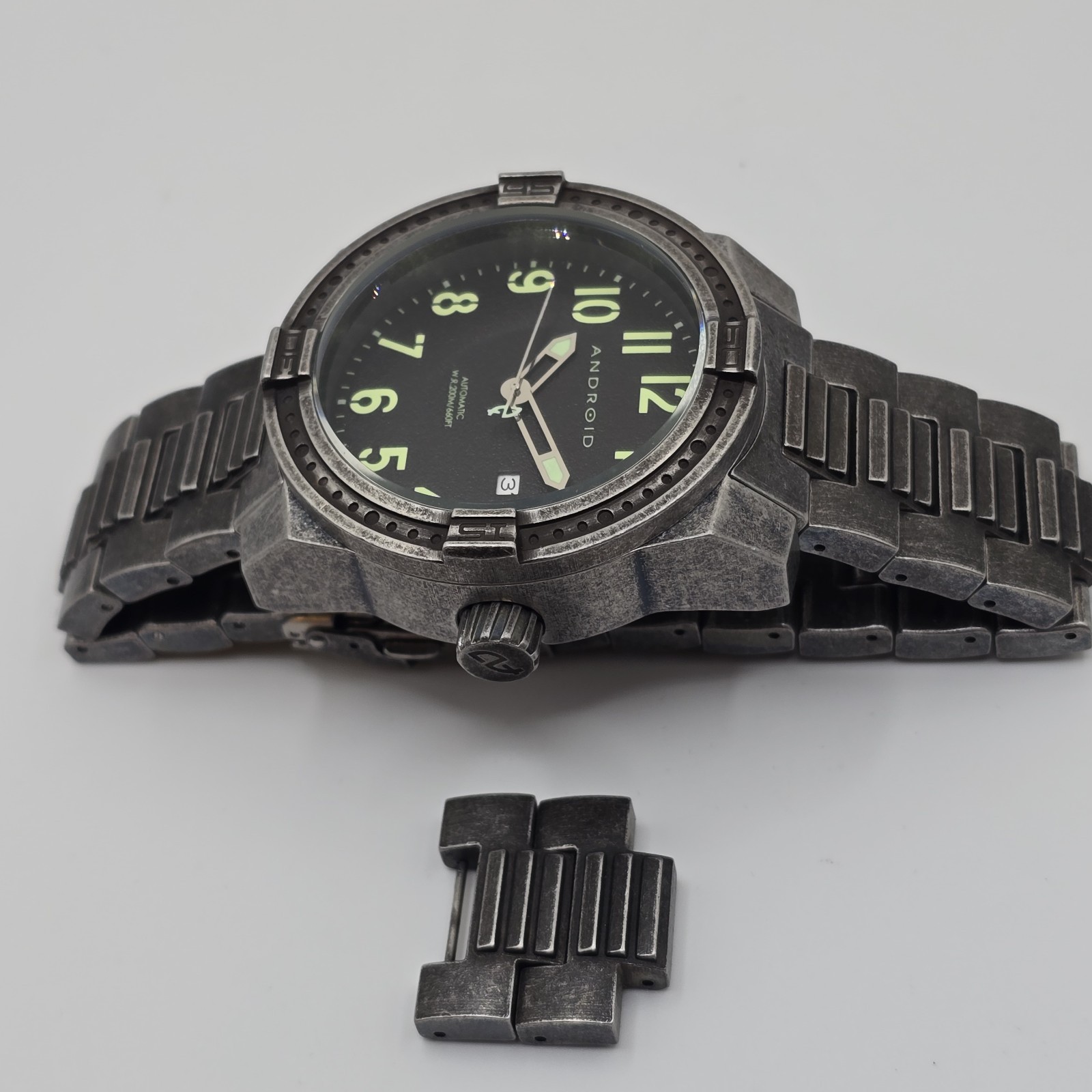 Android Frontline Automatic Watch Distressed Men'… - image 6
