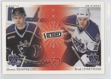 2000-01 Upper Deck Victory Prospects Brad Chartrand Steve Reinprecht Steven 0a1