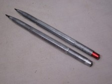 2 rare vintage D.J. FUGLE LEADLOCK USA Lead holders drafting mechanical pencils