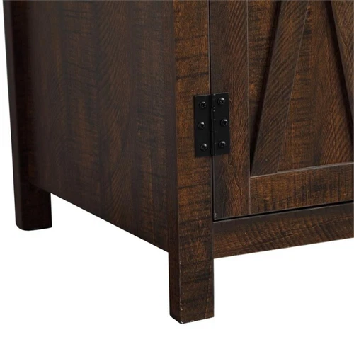 Elegant Decor Dean 36" Single Quartz Top Bathroom Vanity in Espresso - Picture 11 of 15