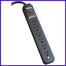 Eaton Series 6 Outlet Surge Protector Power Strip, 6ft Extension Cord, 900 Jo...