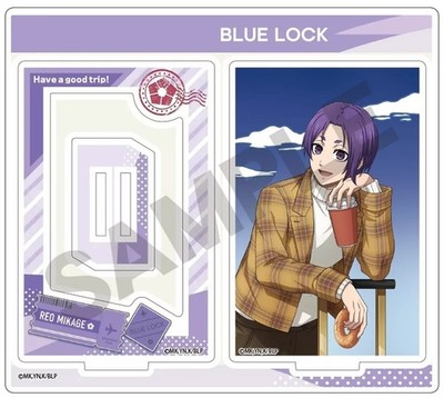 Reo Mikage BLUELOCK Acrylic Stand Frame Collectible Travel Figure