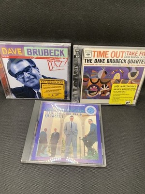 Dave Brubeck Quartet CD Lot Ken Burns Jazz Gone With the Wind Time Out Take Five