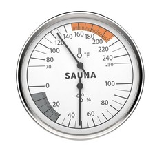 Sauna  2-in-1 Fahrenheit  Hygrometer for Sauna Room, Indoor Humidity1136