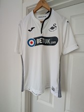 Swansea City 2018-19 Home Football Shirt.