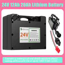 24V 12AH 20Ah Electric Wheelchair Battery with Charger 24V Battery