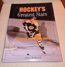 Hockeys Greatest Stars Autographed Book 9 Signatures