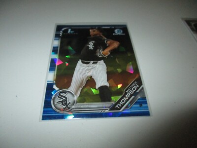 Matthew Thompson 2019 1st Bowman Draft Chrome Atomic Blue Refractor #BDC-94 /99