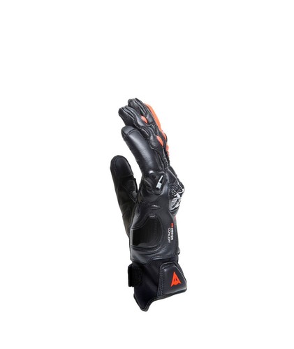 Dainese Carbon 4 Short Handschuhe Schwarz/Rot-fluo XXL Sport Motorrad Handschuhe - Bild 4 von 11