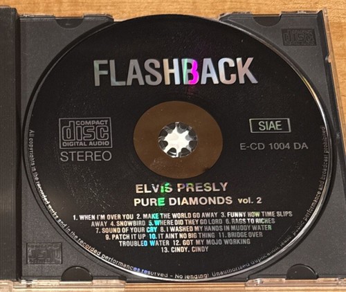 ELVIS PRESLEY -- Flashback - Pure Diamonds Vol. 2 -- LIKE NEW CD -- RARE - Picture 4 of 4