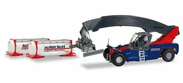 HO 1:87 Herpa # 311823 Liebherr Reachstacker LRS 645 Container