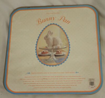 Williams Sonoma Nordic Ware USA Cake Pan Mold Makes 3D Easter Egg & Bunny