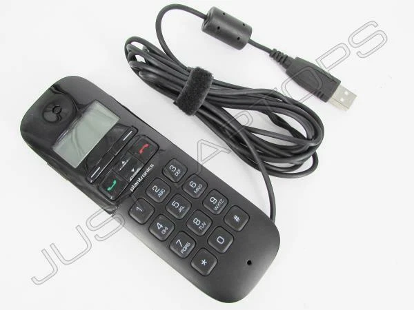 Genuine Plantronics Calisto P240 M Skype Teams Zoom USB Wired Phone Handset