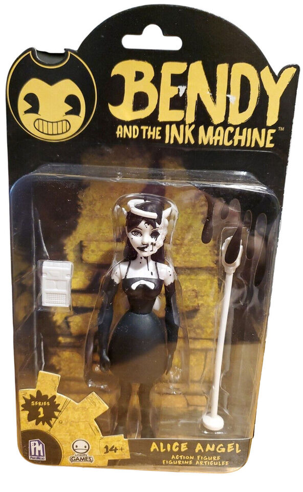 1 Bendy And The Ink Machine Alice Angel Articulado Original