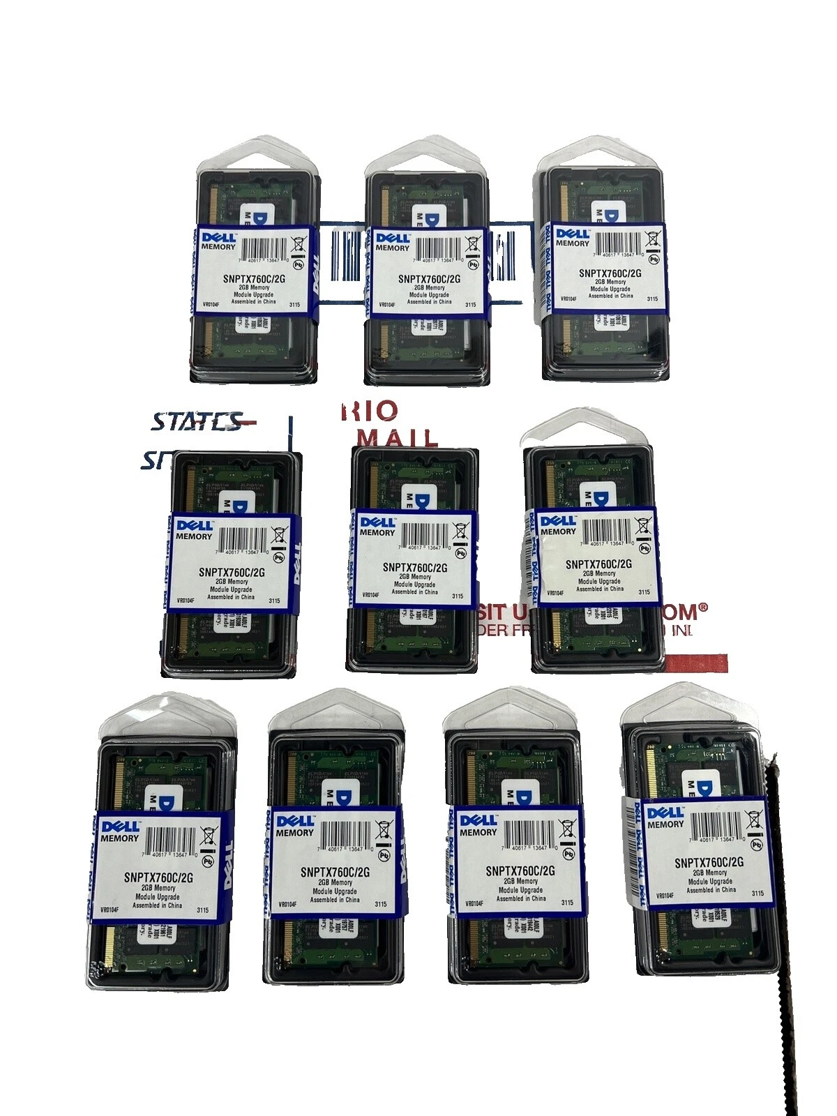 Dell SO-DIMM DDR2 SDRAM Computer Memory (RAM)