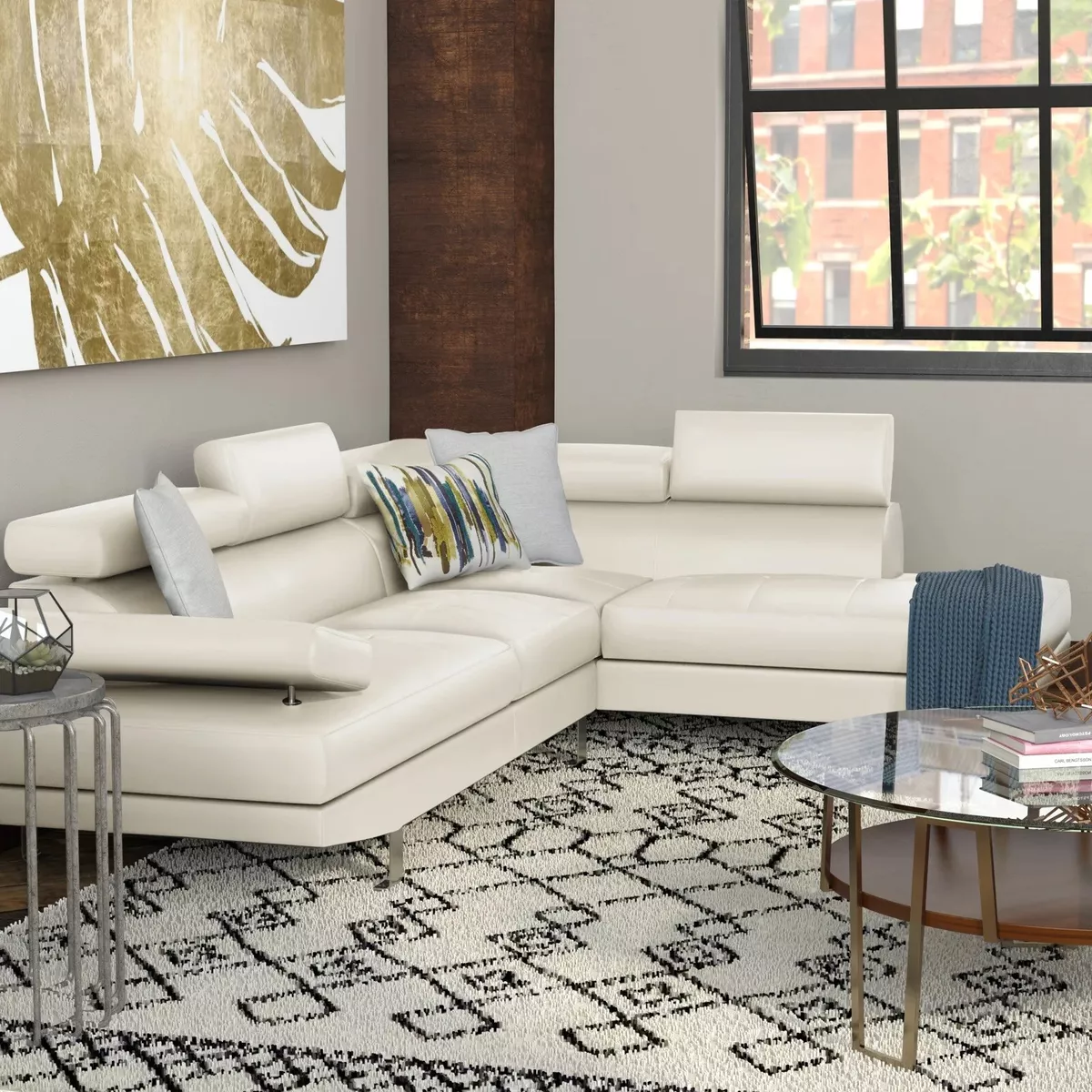 Soft sectional sofa deals