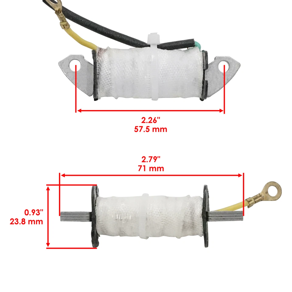 Bobina de camioneta de estator para Honda ATC185 1980 / ATC185S ATC200 1981 31120-958-003 Foto 3 de 4