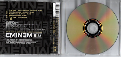 EMINEM PROMO CD THE WAY I AM ISRAEL ISRAELI FROM THE MARSHALL