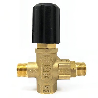 #ad Mecline VR54 Unloader Valve Black 2175 PSI 8.0 GPM $92.40