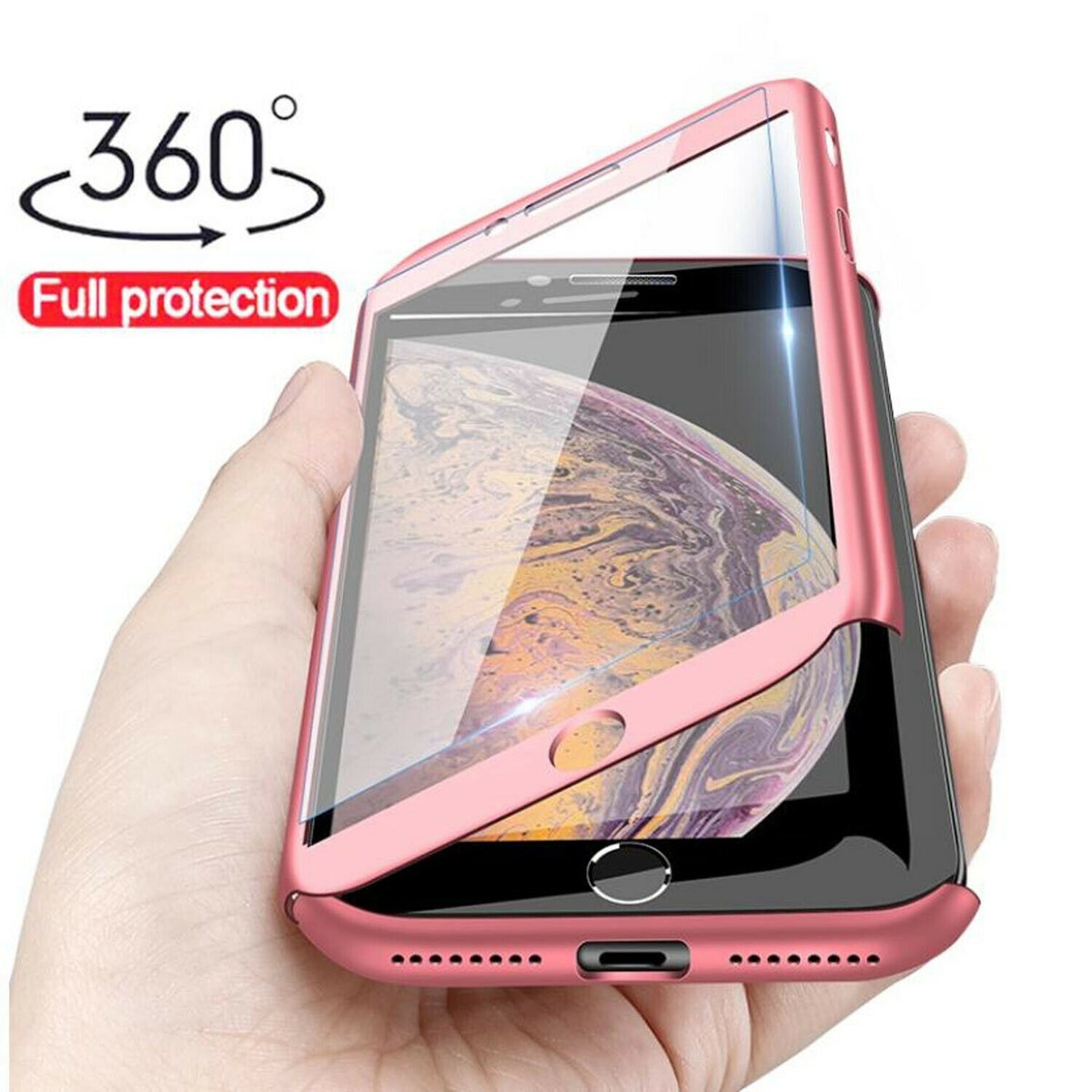 Case For iPhone Plus SE X XR 11 Pro Max Shockproof 360