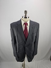 Jos. A. Bank Men's Gray Wool Blazer Jacket 39R