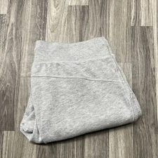 REEBOK Elastic Tie Waist Mid Rise Grey Pull-On Jogger Pants Men's Size 32