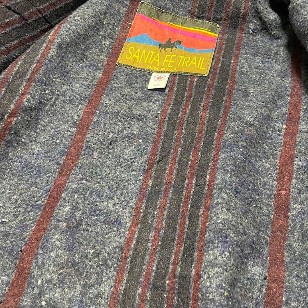 80-90’s SANTA FE TRAIL ジャケット made in USA Vintage Native Pattern Jacket Santa Fe Made In Usa Carhartt