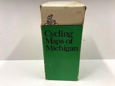 Vintage Cycling Maps Michigan Natural Resources Box Set of 48(Missing #12 #25)