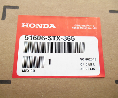 #ad Genuine OEM Honda Acura 51606 STX 365 Driver LH Front Shock Damper 2007 2009 MDX $696.00