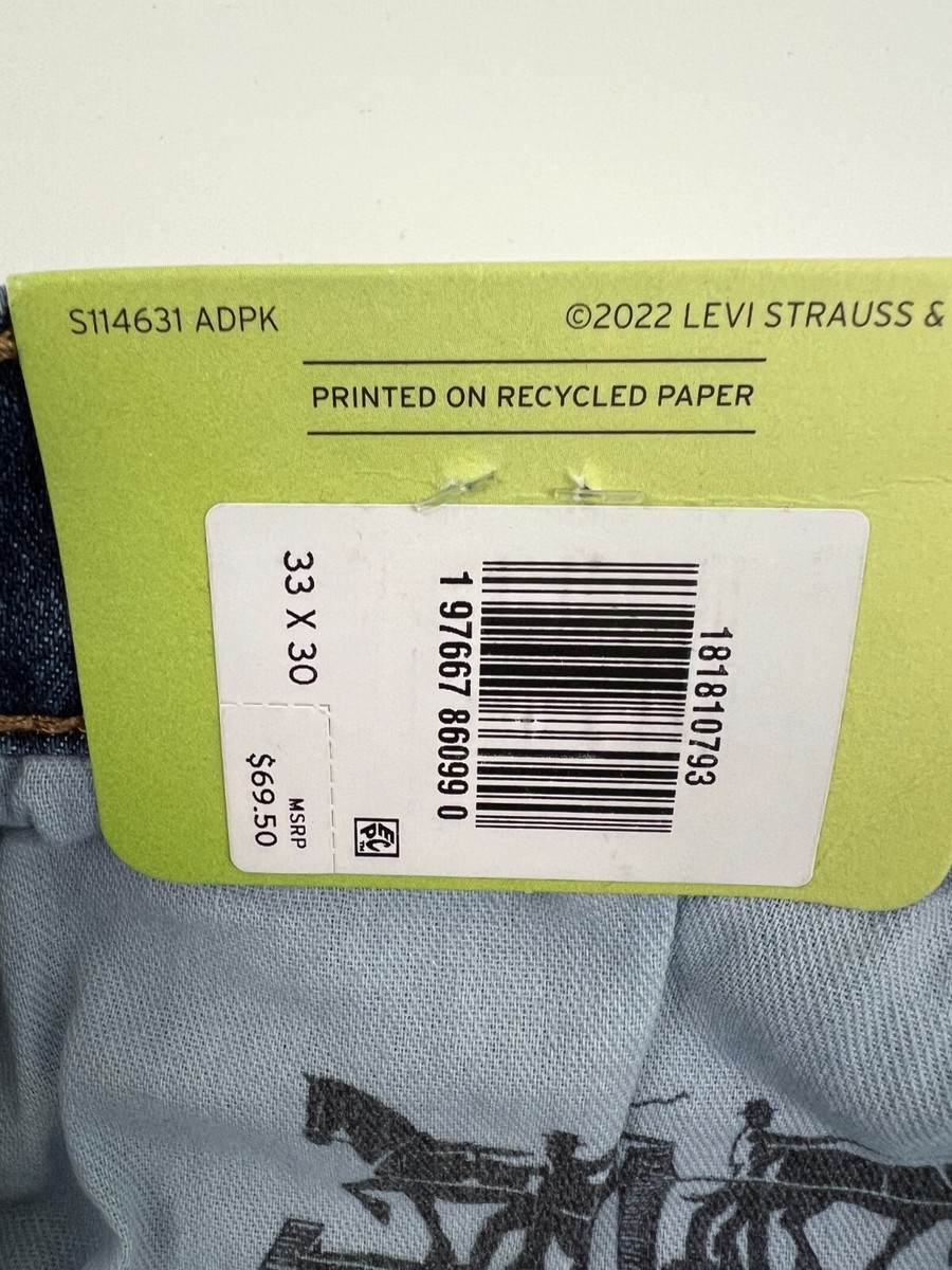 Levi's Premium Men 541 Athletic Taper Fit Zip Fly Stretch Jeans