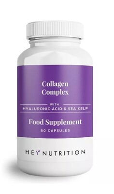  Hey Nutrition Collagen Complex Hyaluronsäure & Seetang Vitamin E, C, Biotin 