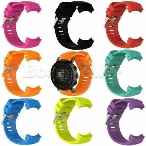 For Suunto Core Alu Deep Black Watch Silicone Replacement Wristband Band Strap - Picture 12 of 16