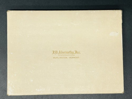 Vintage Abernethy Department Store Gift Box Burlington Vermont - Picture 2 of 7