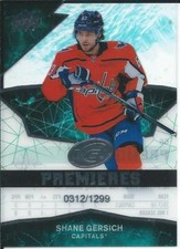 2018-19 Upper Deck UD Ice SHANE GERSICH #66 Rookie Premieres 0312/1299 Level 5
