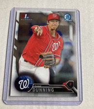 2016 Bowman Draft Chrome #BDC-104- DANE DUNNING 1st Bowman Rookie RC Card.