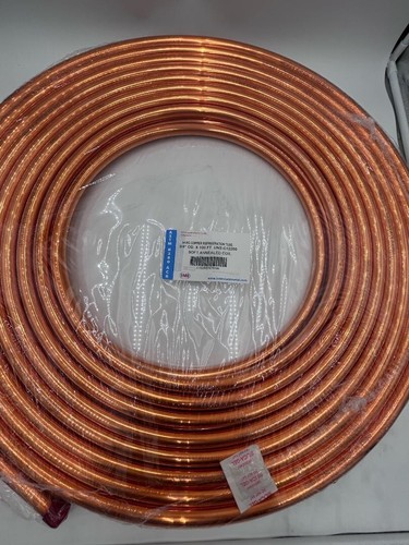 Copper Tubing Refrigeration Tube 3/4 OD x 100 FT ACR ASTM B280 Copper Tubing