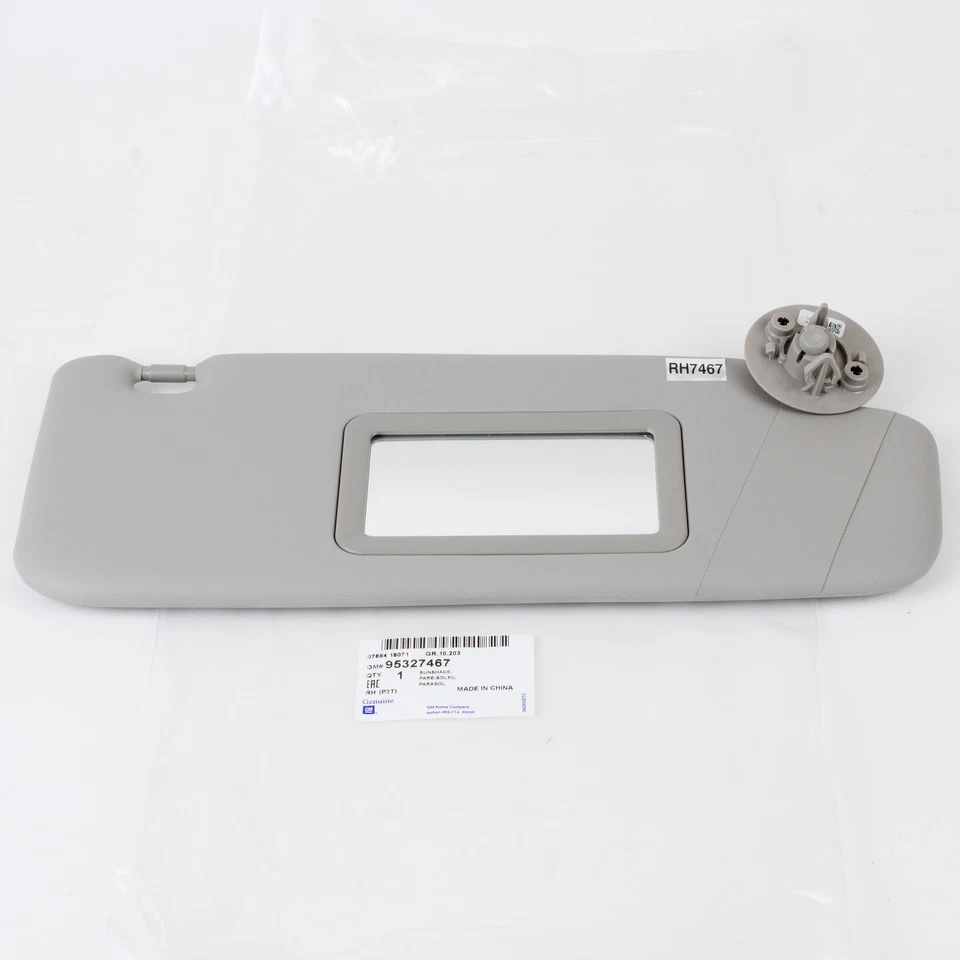 Parasol genuino GM Chevrolet Aveo lado derecho (pasajero) 95327467 Foto 3 de 4